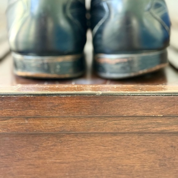 Allen Edmonds Walden Loafers | Black Leather Penny Loafers | Size 9.5 - Picture 7 of 11